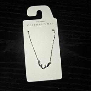 Maurice's Antler Silhouette Necklace
